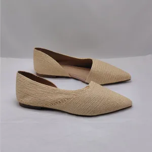 Cape Robbin Womens Raffia D'Orsay Flats Size 8.5 Pointed Toe Slip On Shoes thumbnail 11