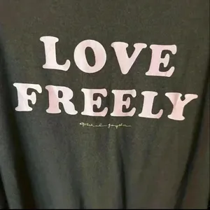 Spiritual Gangster Love Freely Old School Pullover Sweatshirt Size XS thumbnail 4
