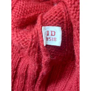 Hunter Vtg Hunters Run Red Wool Cable Knit Sweater Women’s S Classic Preppy thumbnail 4