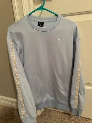 Nike crewneck baby blue thumbnail 1