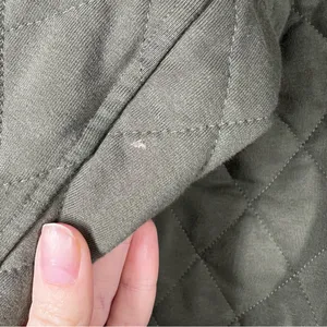 Lululemon Olive‎ Green Quilted Calm Jacket thumbnail 8