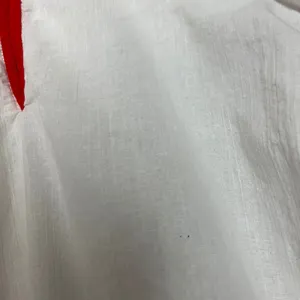 Folk Peasant‎ Blouse Top Women White Red Embroidered Balloon Sleeve European thumbnail 9