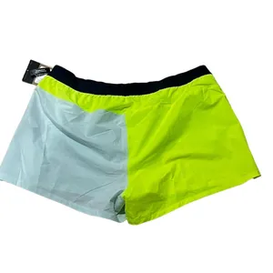 The North Face Women's Wander Shorts Neon Green/Light Blue Size XL Activewear thumbnail 4