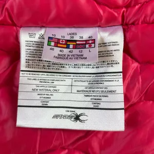Spyder Duck Down Winter Jacket Black Shell Pink Interior Womens Size 10 Medium thumbnail 14