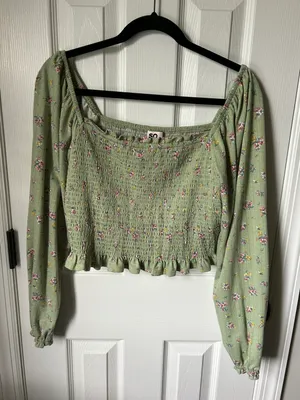 Women’s SO Long Sleeve Off The Shoulder Top thumbnail 1