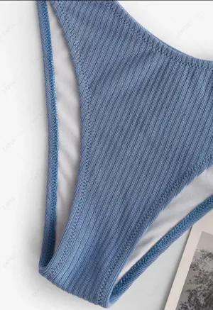 Zaful Blue Bikini Set thumbnail 4