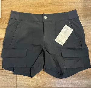 Athleta Black Cargo Performance Shorts thumbnail 1
