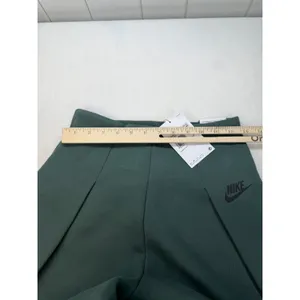 Nike Sportswear Tech Fleece High-Waisted Pleated Pants Green XS FV8052-338 NWT thumbnail 8