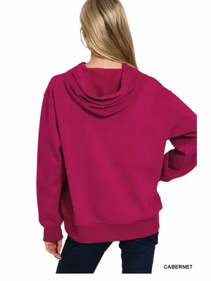 Zenana Women's Oversized Hoodie thumbnail 2