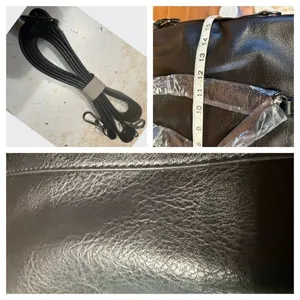 No Brand Black/Grained/Tote/satchel/shoulder bag NWOT thumbnail 8