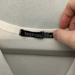 Boohoo Womens Dress White Surplice V-Neck Tie Waist Midi Size 8 thumbnail 3