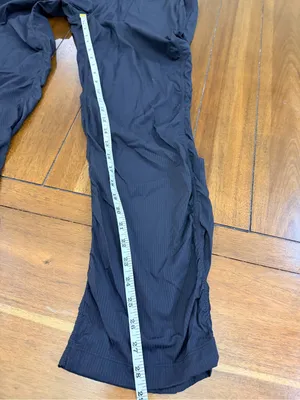 CRZ YOGA Women’s Black Ruched Pants Size XS Drawstring Lightweight NWOT thumbnail 3