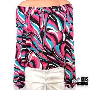 Michael Kors Silk Off The Shoulder Top LG thumbnail 3