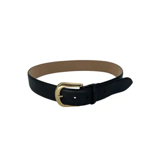 B-Low the Belt Kennedy Leather Belt‎ Black Gold Size XS thumbnail 2