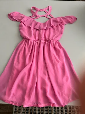 Sabo skirt Pink Off-Shoulder summer dress size 6 thumbnail 1