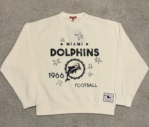 Mitchell & Ness Miami Dolphins 1966 Crewneck Sweatshirt | Women’s L thumbnail 1