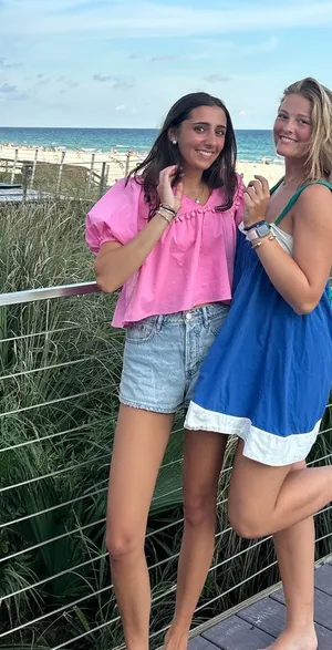 day and moon pink top thumbnail 2