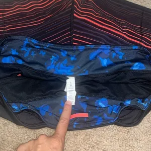 Lululemon‎ Speed Short 4-Way Stretch Twisted Dune Alarming Black / Black 8 thumbnail 8