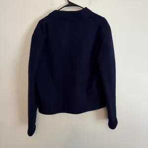Vintage Country Suburbans 100% Wool Navy Jacket Womens M Gold Buttons Hong Kong thumbnail 4