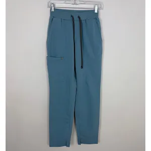 Fabletics Ion Scrub Pant Women's XS Regular Wave Light Blue Semi-Slim Cargo thumbnail 2
