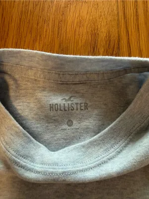 Hollister Light Blue Baby Tee thumbnail 3