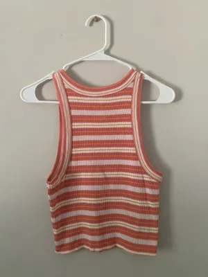 Aerie Striped Ribbed Tank thumbnail 2