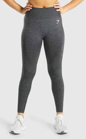 Gymshark Gray Vital Seamless Leggings thumbnail 4