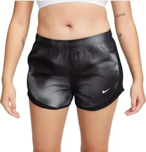 #21 NWOT Nike Women's Black And Gray Athletic Dri-FIT Shorts Size L thumbnail 1