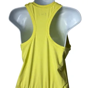 Zyia‎ Laguna Downtime Active Romper Pockets Stretch Yellow Coastal Stretch M thumbnail 6