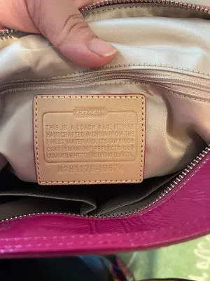 Coach Pink Bag thumbnail 7