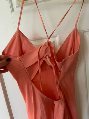 Forever 21 Coral Maxi Dress thumbnail 3