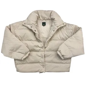 Wild Fable Iridescent Shine Duvet Puffer Jacket Womens M Y2K‎ Blue thumbnail 5