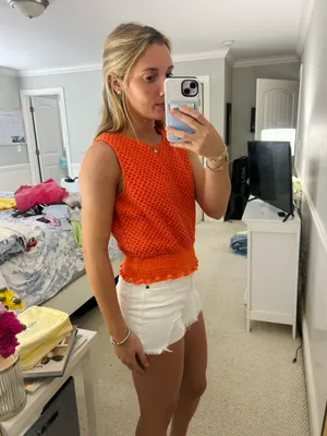 Sedge Tank Top Orange Size XS thumbnail 3