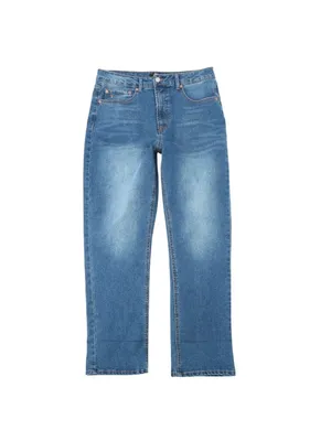 Frye Cuffed or Straight Leg High Rise Stretch Blue Jeans 10 thumbnail 4