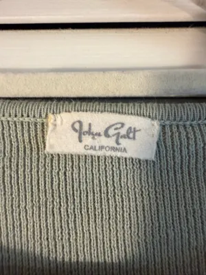 John Galt Green Sweater Top thumbnail 4