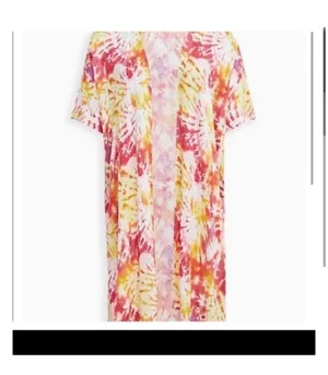 Torrid Tie-Dye Kimono Top thumbnail 3