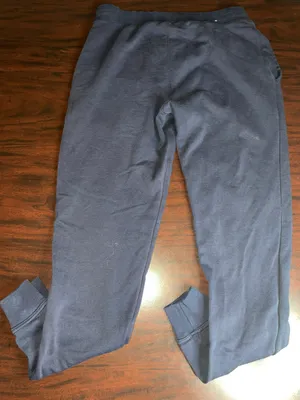 Aeropostale Navy Sweatpants with Pockets Size X-Small thumbnail 4