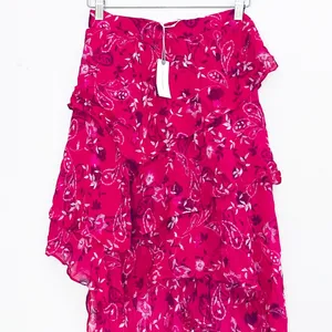 Anthropologie NWT Steele Floral Asymmetrical Skirt thumbnail 8