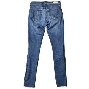 AG Adriano Goldschmied Midi Ankle Mid Rise Legging Ankle Jeans‎ Size: 25 thumbnail 5