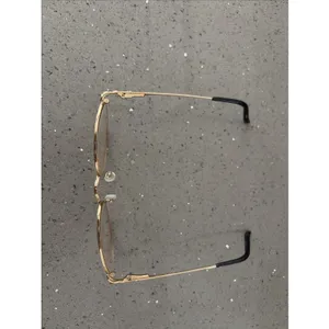 Aristar 6237 026 50-17-135 Gold Flex-Hinge Eyeglasses Frames ONLY round gold thumbnail 2