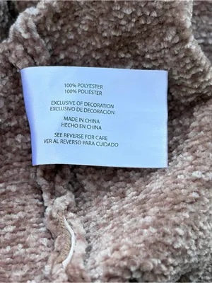 Orvis Brown Chenille Open-Front Shawl Cardigan thumbnail 13