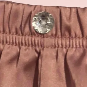 Women’s True Religion Y2K Satin Cheeky Pajama Shorts Blush Pink Size Large thumbnail 4