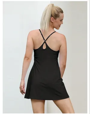 Black Athletic Dress Amazon thumbnail 2