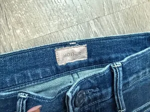 MOTHER THE PATCH POCKET INSIDER SNEAK CAVING IN Blue Size 24 thumbnail 9