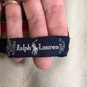 RARE Ralph Lauren Equestrian Silk Scarf – Made in Italy – Polo Rider Print thumbnail 5