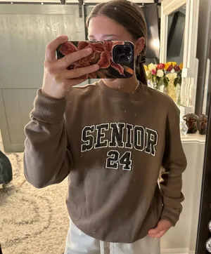 Jostens Senior 2024 Crewneck Brown thumbnail 1