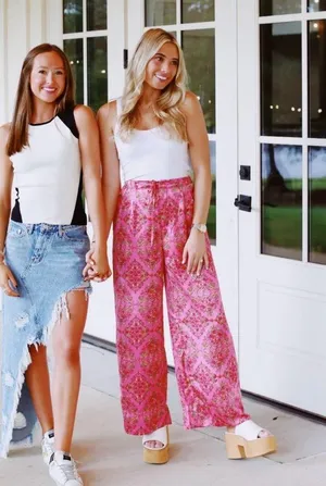Triple Threads Pants NWT Pink Size L thumbnail 3