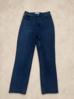 Abercrombie & Fitch Curve Love Ultra High Rise 90s Straight Jean Sz 8/29 thumbnail 8