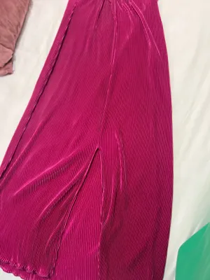 Fuchsia pink maxi dress thumbnail 4