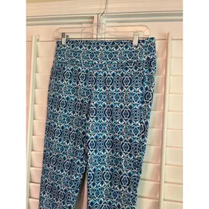 Aryeh Blue Pull On Crops Size‎ Small thumbnail 3